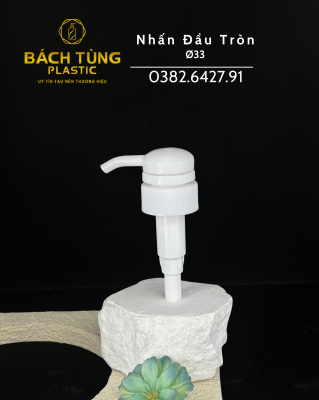 NHẤN ĐẦU TRÒN MÀU TRẮNG – FI33