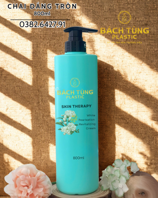 Chai HDPE 800ml Màu Xanh - Dung tích lớn