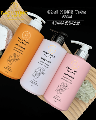 Chai HDPE Dáng Tròn Cổ 33